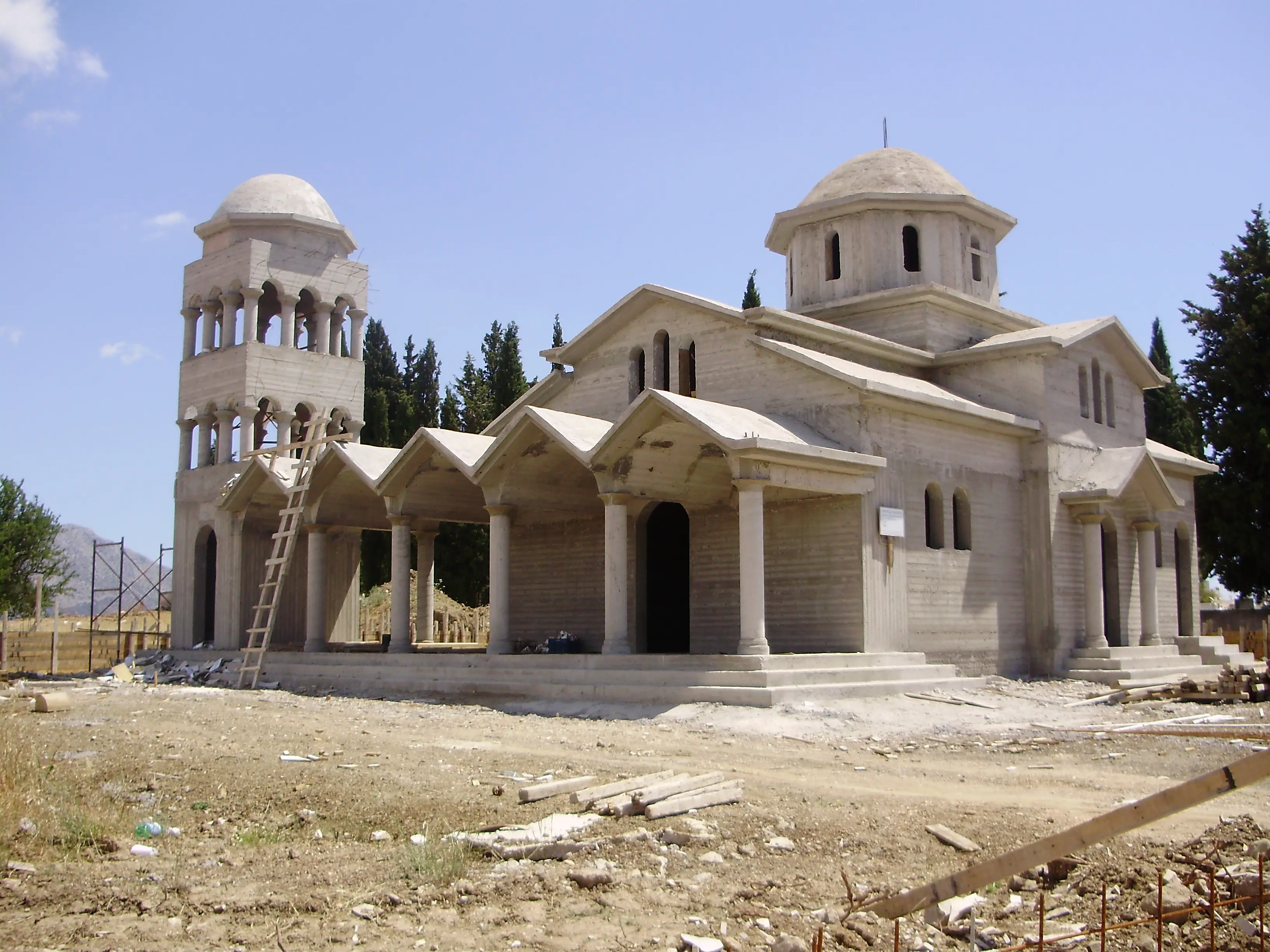 Σκυροδέτηση Ι.Ν. Αγίου Δημητρίου